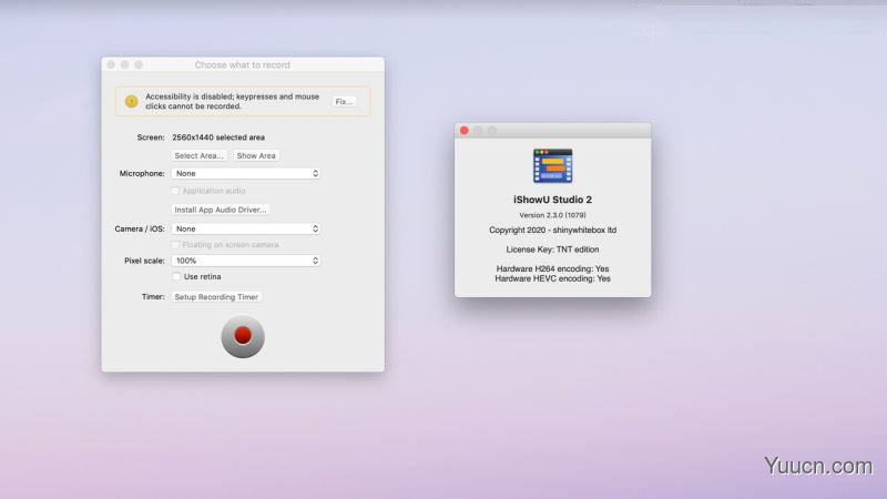 Mac1080P高清录屏软件 iShowU Studio for Mac v2.3.0 直装破解免费版