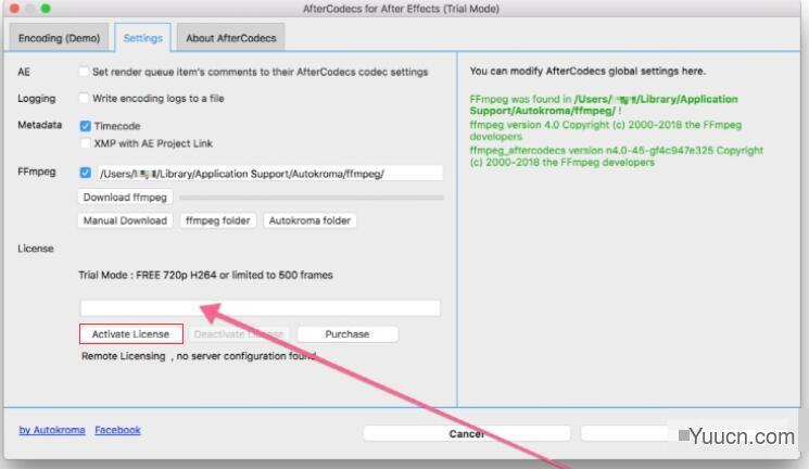 AE/Pr/AME编码加速输出渲染插件Aescripts AfterCodecs v1.10.4 Mac版(附注册码)