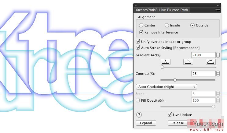 AI圆角插件Xtream Path 2.0.4 for Illustrator CC~CC 2018 Mac免费版