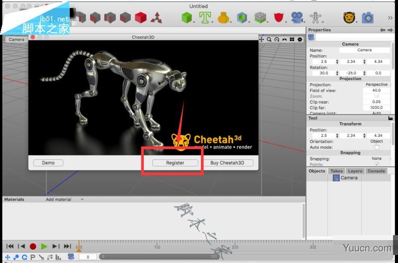 Cheetah3D for mac 7.2.1 破解注册版版(附破解注册教程)