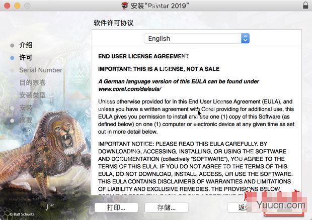 Corel Painter 2019(绘图软件) Mac v19.0 中/英文激活特别版(附破解补丁+安装教程)