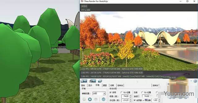 Thea Render for SketchUp(西娅渲染器) for mac v2.0 苹果电脑版