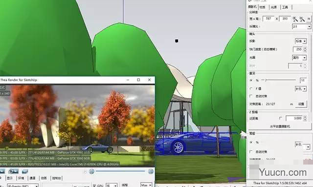 Thea Render for SketchUp(西娅渲染器) for mac v2.0 苹果电脑版