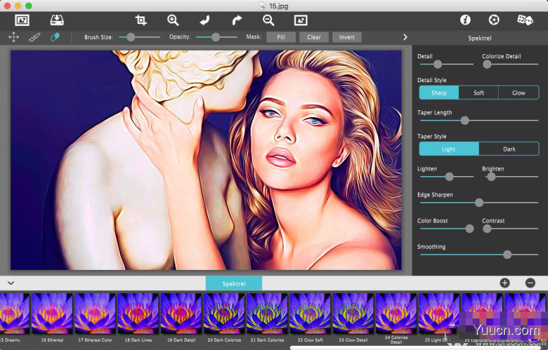 ixiPix Spektrel Art for Mac(图片锐化工具)特别版 v1.1.0 苹果电脑版(附注册码+破解步骤)