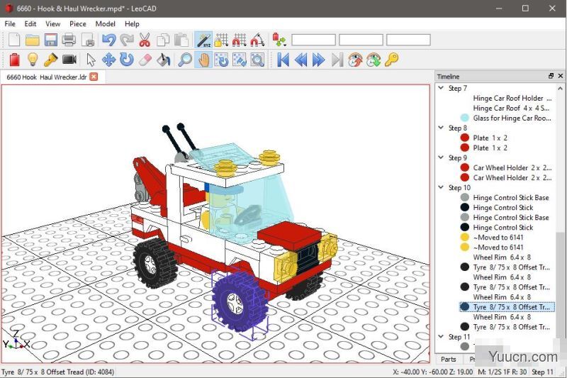 LeoCAD(虚拟乐高模型创建工具) for mac v18.01 苹果电脑版