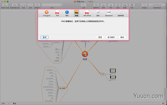 思维导图 iThoughtsX for Mac v5.31.0 中文免费版