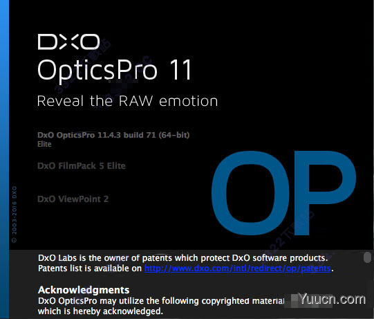 dxo optics pro 11 for mac(照片后期处理软件) v11.4.3 特别版(附破解文件+教程)