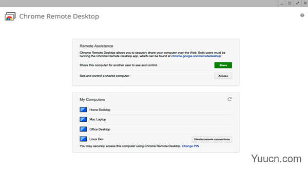 Chrome远程桌面(Chrome Remote Desktop) for Mac V50.0.2661 苹果电脑版