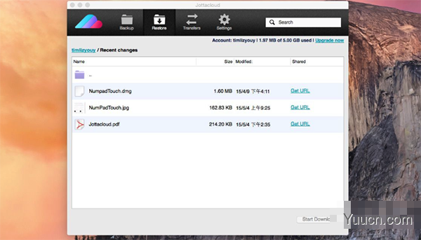 Jottacloud for Mac V3.0.1 苹果电脑版