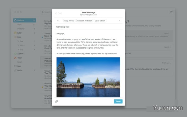 Mailbox for mac(邮件客户端) v0.3.8 苹果电脑版