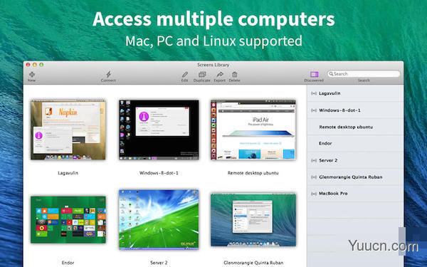 Screens for mac(VNC客户终端) V4.8.8 苹果电脑版