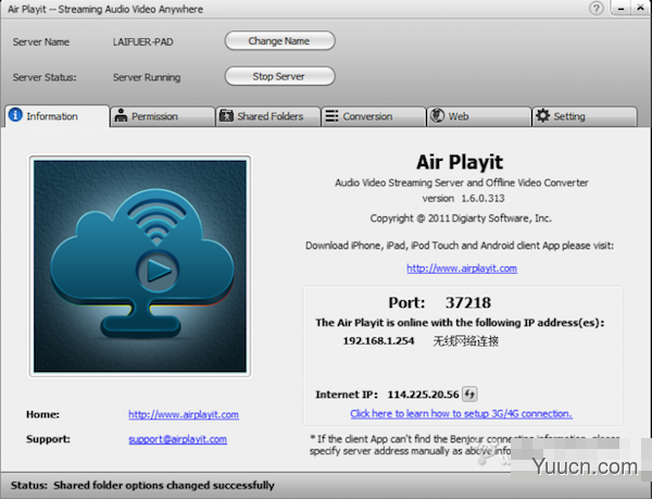 Air Playit for mac(无线传输软件) v2.0.0.379 苹果电脑版