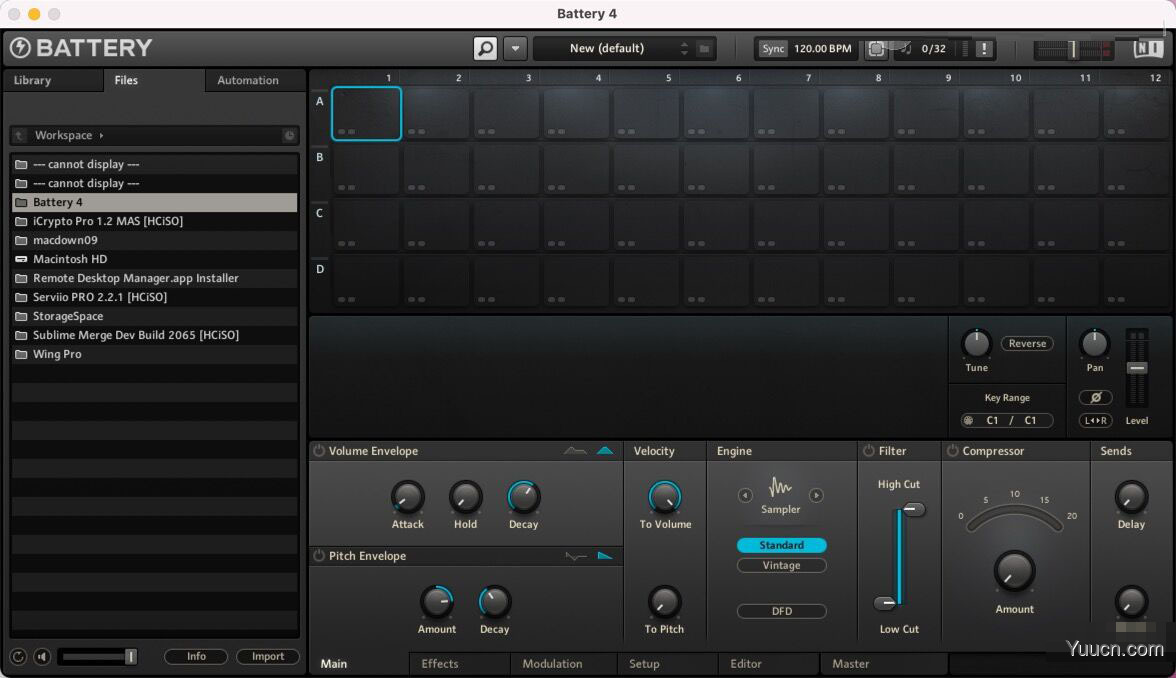 音乐采样器Native Instruments Battery 4 for Mac v4.2.0 特别版