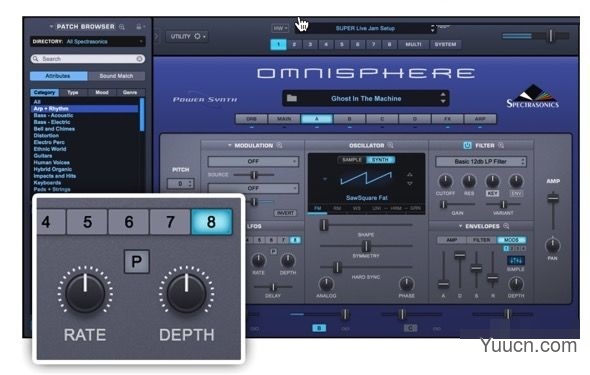 巨头合成器Spectrasonics Omnisphere Software for Mac v2.8.0d 苹果直装特别版