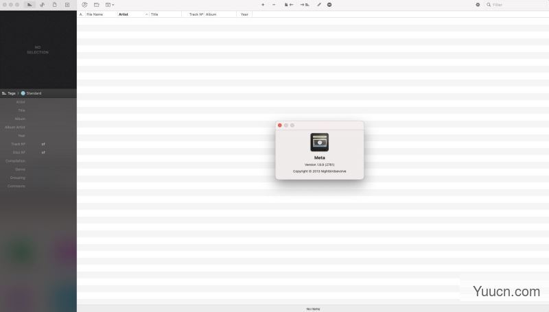 Meta(最好的音乐标签编辑器) for Mac v2.1 苹果电脑破解版