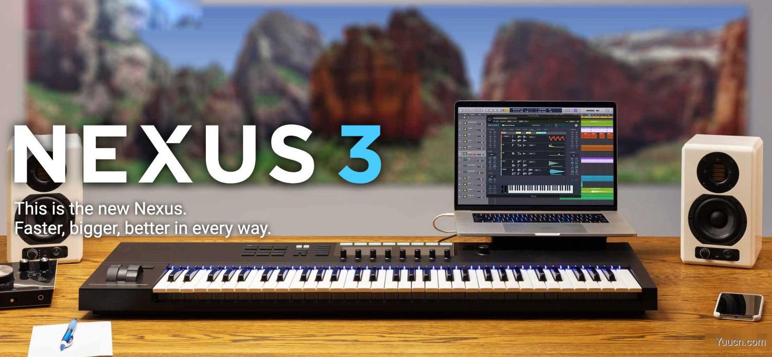 音频合成器reFX Nexus 3 for Mac v3.3.7 Rev2 免费激活版