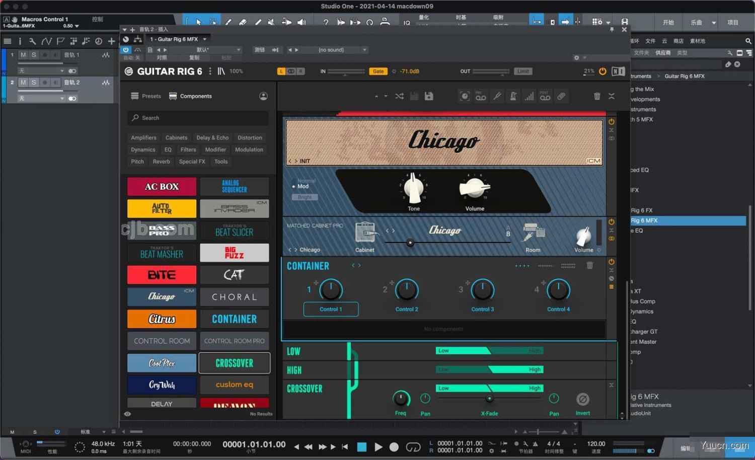 Native Instruments Guitar Rig Pro for Mac v6.2.2 免费激活版