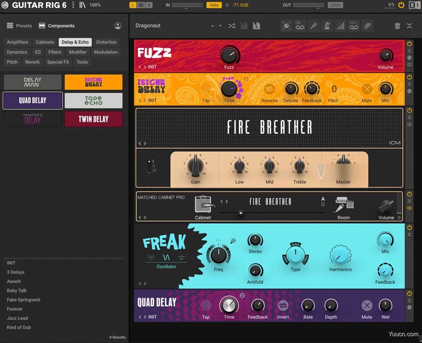 Native Instruments Guitar Rig Pro for Mac v6.2.2 免费激活版