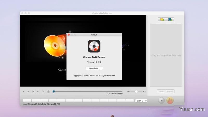 Cisdem DVDBurner(Mac光盘刻录软件) for Mac v6.4.0 免费安装破解版