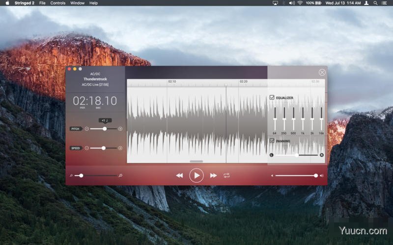 苹果电脑音乐剪辑软件Stringed for Mac v2.9 一键安装破解版