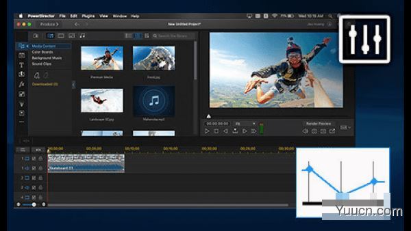 PowerDirector 365(视频编辑工具) for Mac V19.0 苹果电脑版