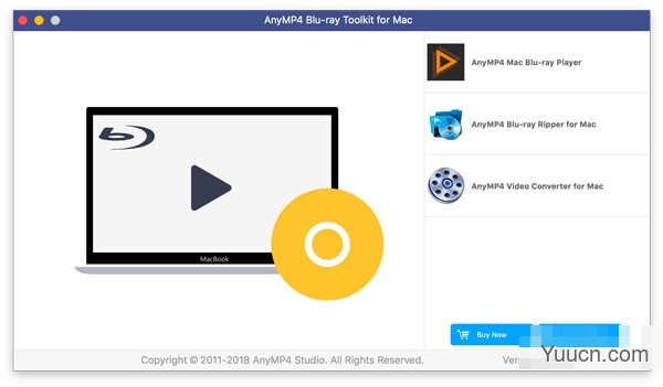 AnyMP4 Blu-ray Toolkit(蓝光工具合集) for Mac V8.2.16 苹果电脑版