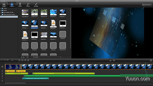 Ephnic Movie Maker for Mac(电影剪切编辑软件) V2.4.0 苹果电脑版