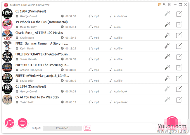 AudFree DRM Audio Converter(itunes音乐转换工具)V1.0 苹果电脑版
