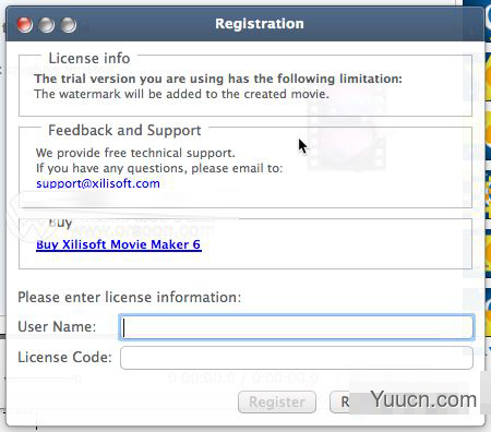 电影制作软件(Xilisoft Movie Maker 6 for Mac)中文特别版 V6.6.0 苹果电脑版(附注册机)