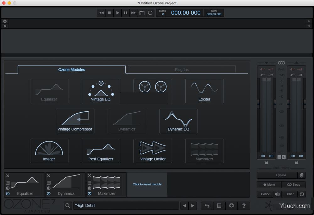 iZotope Ozone 7 Advanced for Mac(臭氧7母带处理) v7.0.1 高级特别版(附破解教程)