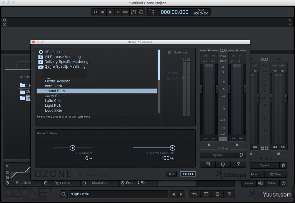 iZotope Ozone 7 Advanced for Mac(臭氧7母带处理) v7.0.1 高级特别版(附破解教程)