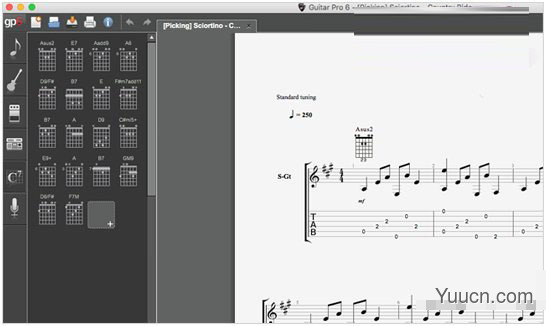 Guitar Pro for mac v6.1.9r11686 官方苹果电脑版