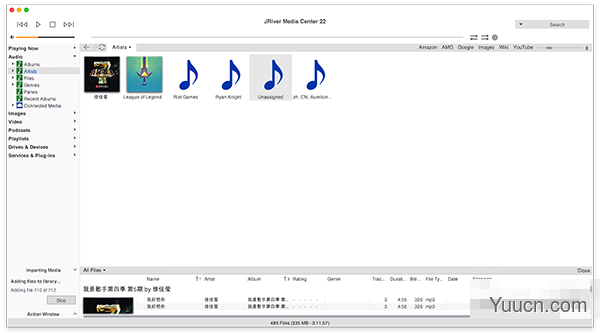 多媒体播放器JRiver Media Center for Mac V25.00.50 苹果电脑版