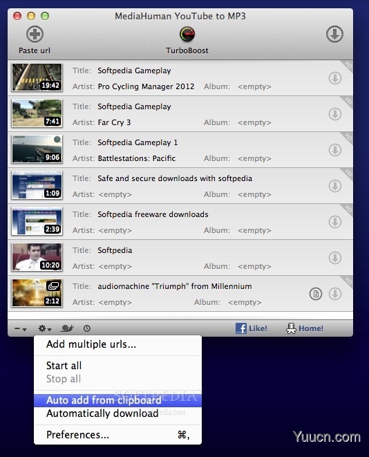 YouTube to MP3 for Mac V3.9.8.1 苹果电脑版