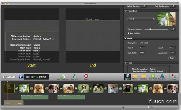 Photo Movie Pro for Mac V3.0.1 苹果电脑版