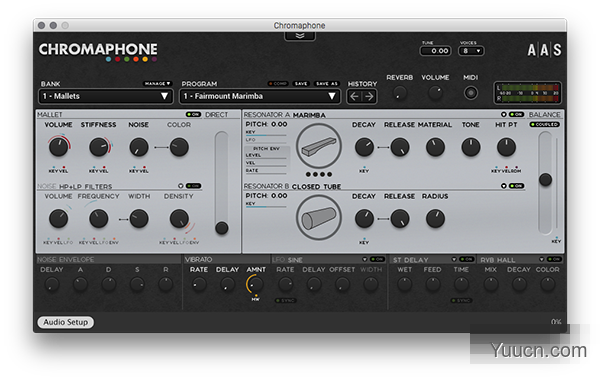 Chromaphone for Mac(音乐合成软件) V1.0.8 苹果电脑版