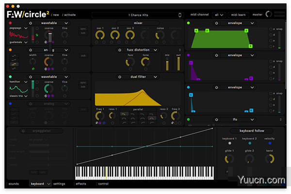 Circle 2 for Mac(音乐合成器) V2.0.2 苹果电脑版