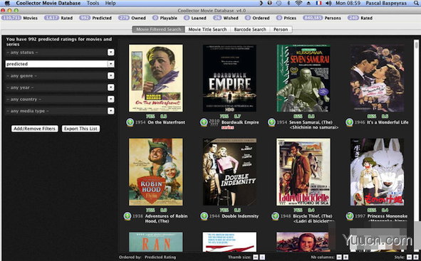 Coollector Movie Database for mac V4.7.9 苹果电脑版