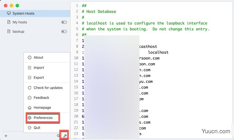 hosts修改工具SwitchHosts! for Mac M1芯片 v4.1.0 官方中文版