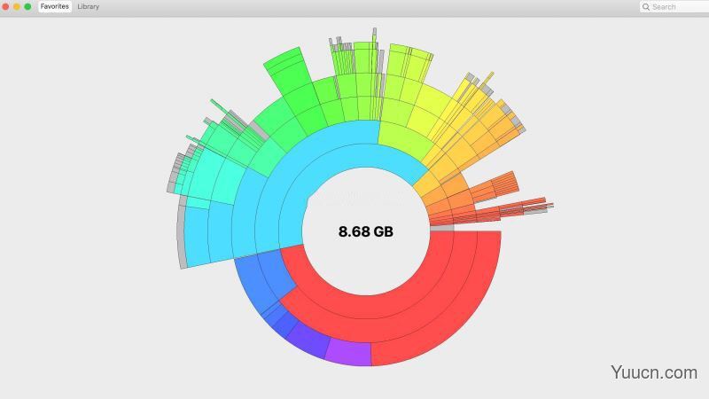 Disk Graph(磁盘检测/磁盘分析) for Mac v2.3 苹果电脑破解版