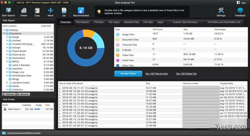 Disk Analyzer Pro磁盘分析清理工具 Mac v4.2 直装破解版