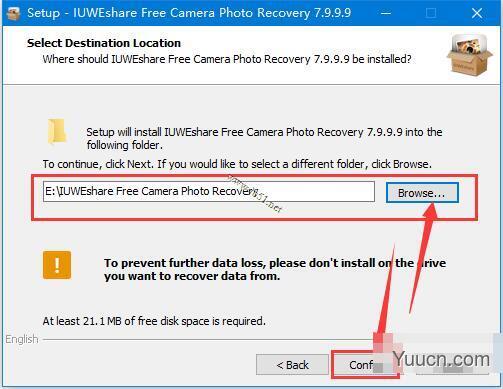 IUWEshare Free Camera Photo Recovery V7.9.9.9 英文安装版(附安装使用教程)