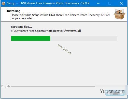 IUWEshare Free Camera Photo Recovery V7.9.9.9 英文安装版(附安装使用教程)