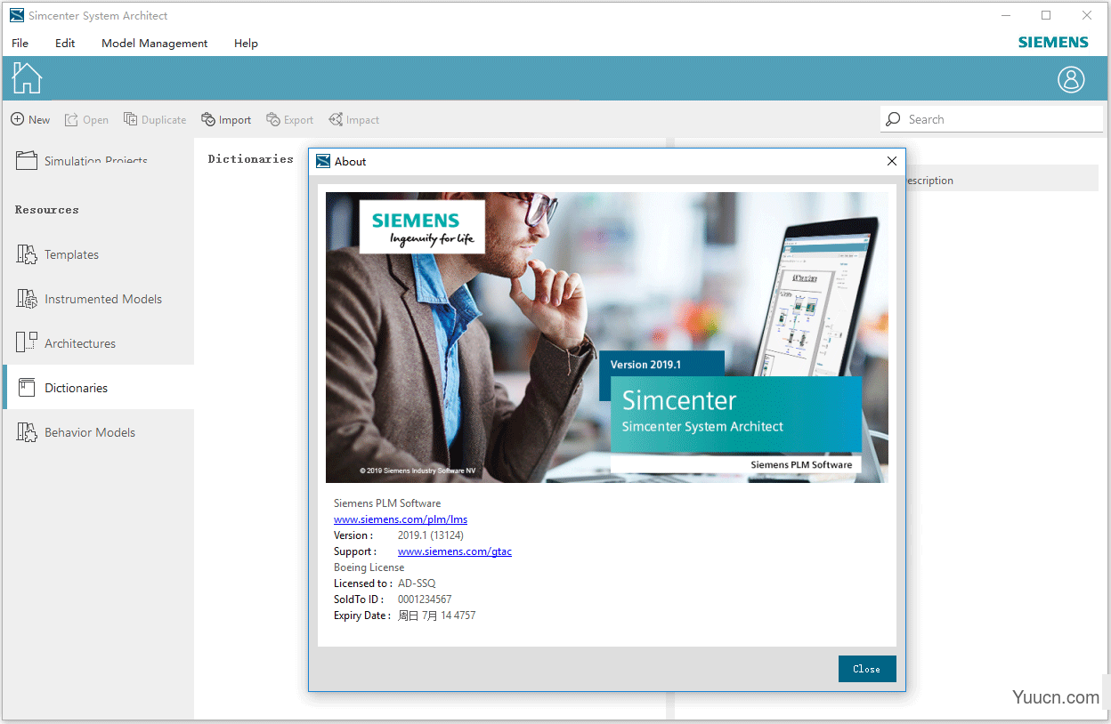 Siemens Simcenter Amesim 2019.2 免费特别版(附激活文件+许可教程)