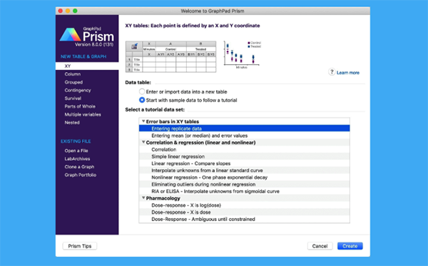 GraphPad Prism for mac