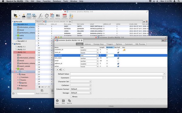 Navicat for MySQL 11 Mac
