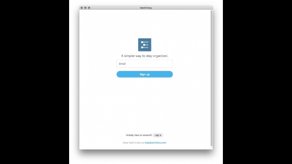 WorkFlowy Mac版