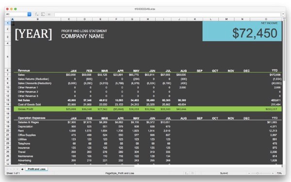 Quick Spreadsheet Mac版