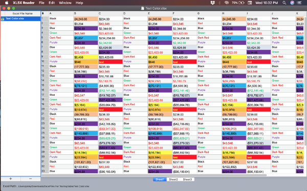 XLSX Reader Mac版