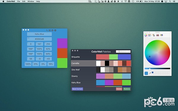 ColorWell for mac